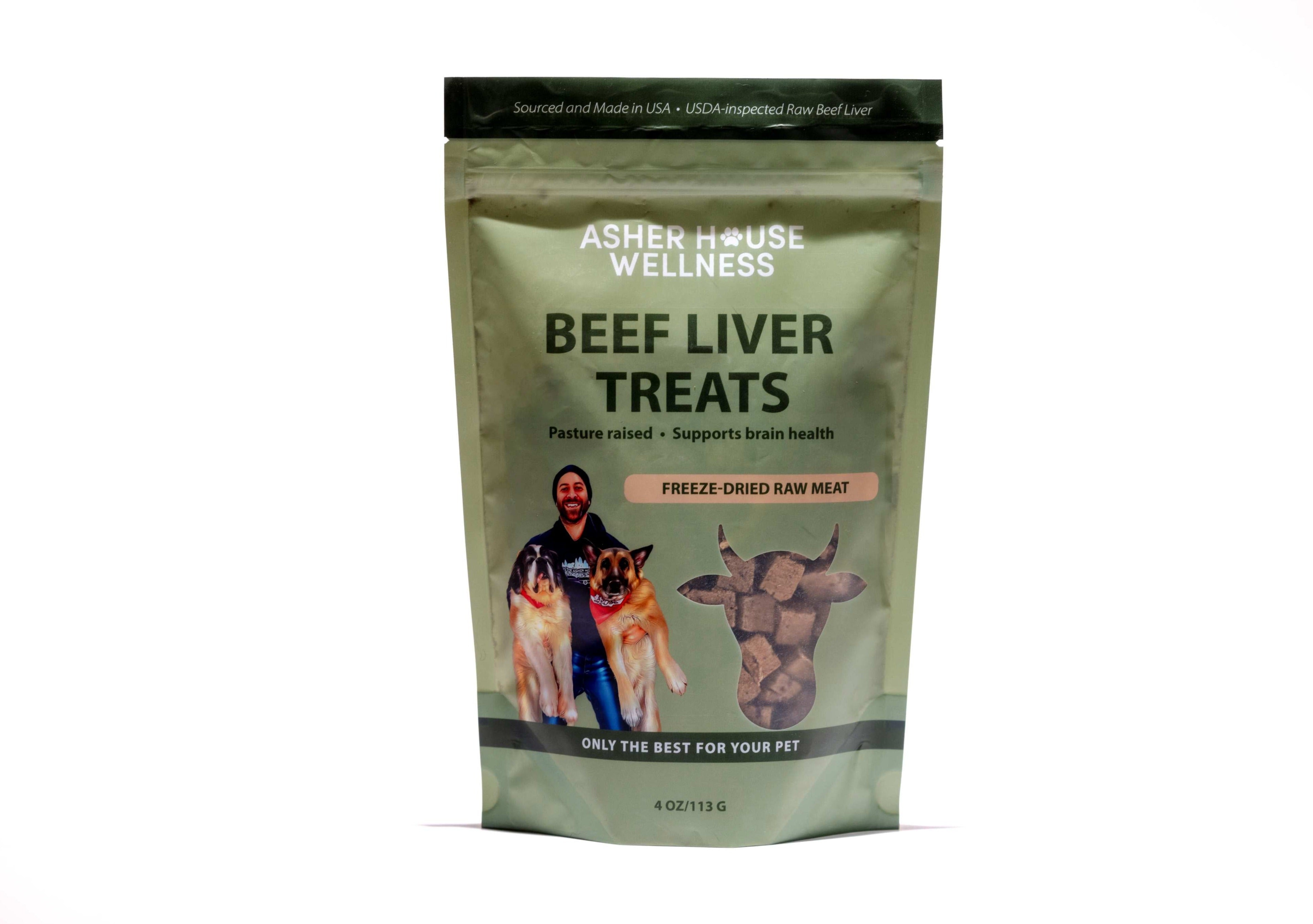 Asher House Wellness Beef Liver Treats