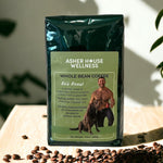 Load image into Gallery viewer, Asher House Wellness Bo&#39;s Dark Roast Organic Whole Bean Coffee
