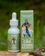 Cargar imagen en el visor de la galería, 1 oz de aceite de CBD Asher House Wellness-750 mg
