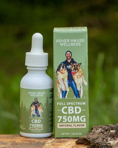 1 oz de aceite de CBD Asher House Wellness-750 mg